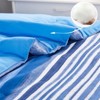 BAGOKIE All Season 5/7 Piece Bed in a Bag Comforter Set, Stripe Pattern - 2 of 4