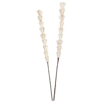 Vickerman Natural Botanicals 24" Natural Dried Sola Rajani Stick- 24 sticks/polybag. It measures 24 inches long. It includes twenty-four pieces per