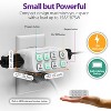 Fosmon Indoor Countdown Timer Outlet, ETL Listed Plug in Light Timers for Electrical Outlets, Heavy Duty Compact AC Timer, 3-Prong Grounded 15A/1875W - 2 of 4