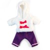 Miniland Doll Clothes, Fits 12-5/8" Dolls, Cold Weather White Fur Set - 3 of 3