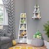 RiverRidge Kids' 5-Tier Corner Ladder Playroom Display Bookshelf Organizer - 4 of 4