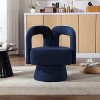 NicBex 360 Degree Swivel Chair Cuddle Barrel Accent Chair Upholstered Armchair for Living Room, Bedroom, Office - 3 of 4