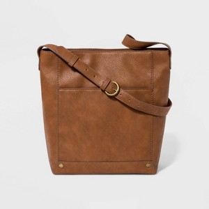 Bucket Hobo Handbag - Universal Thread Cognac, Women