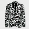 Men's The Nightmare Before Christmas Jack Skellington Jacket - Black/White Disney Store - 2 of 4