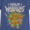 Girls' - Teenage Mutant Ninja Turtles - Leo and Brothers Ninja Warriors Fitted Short Sleeve Graphic T-Shirt - 2 of 4