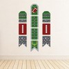 Big Dot of Happiness End Zone - Football - Hanging Vertical Paper Door Banners - Baby Shower or Birthday Party Wall Decoration Kit - Indoor Door Decor - 3 of 4