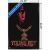 Trends International NBA Youngboy - Holy Framed Wall Poster Prints - 3 of 4