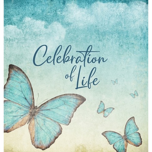 Celebration Of Life - Family & Friends Keepsake Guest Book To Sign