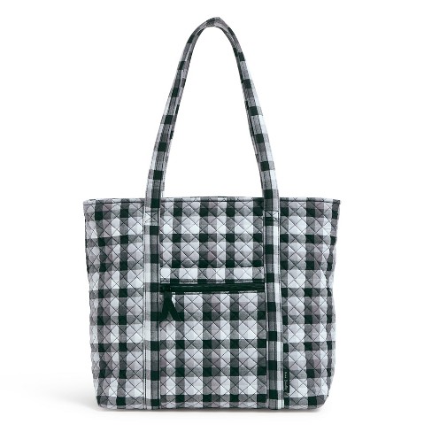 Soft Grey Jersey Knit Pattern Tote Bag by Patricia