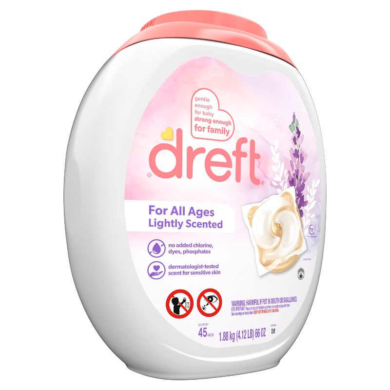 Dreft Lightly Scented Laundry Detergent, 2 of 13