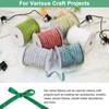 Unique Bargains Metallic Velvet Flexible Ribbon for Crafts 3/8 Inch x 50 Yards 1 Pc - 4 of 4