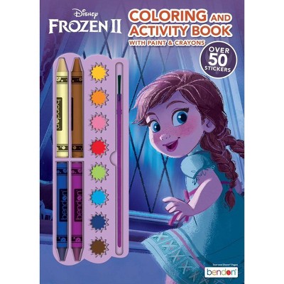 Frozen 2 Crayon & Paint - Target Exclusive Edition (Paperback)