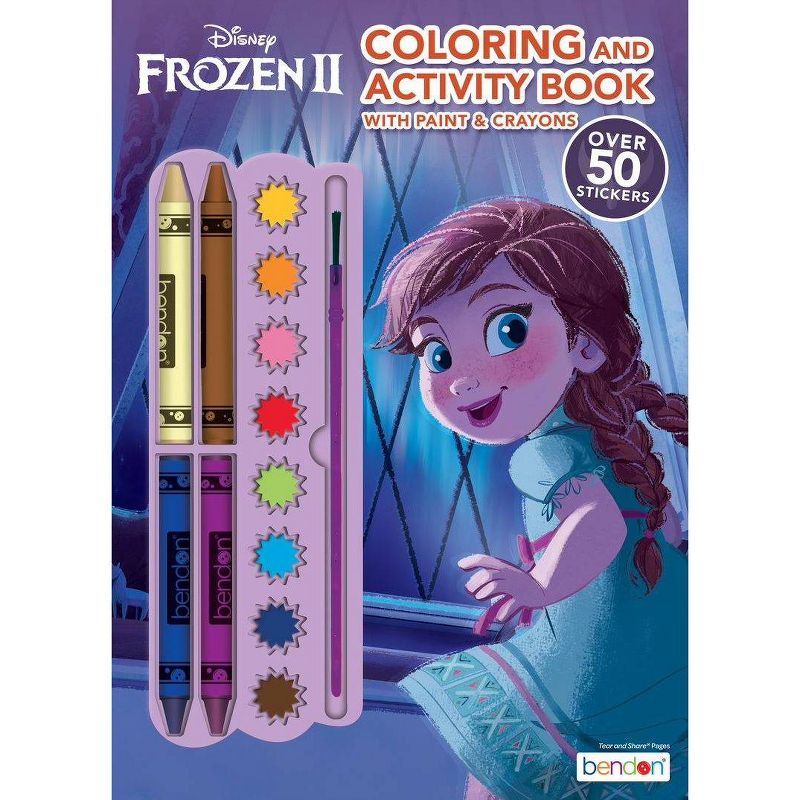 Frozen 2 Crayon &#38; Paint (Paperback), 1 of 5