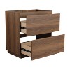 NicBex 29.13" Freestanding Bathroom Vanity without Sink, Bathroom Storage Cabinet, 2 Drawers for Bathroom - 4 of 4