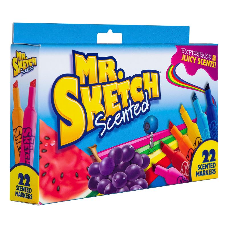 Mr. Sketch 22pk Scented Markers Chisel Tip, 2 of 10