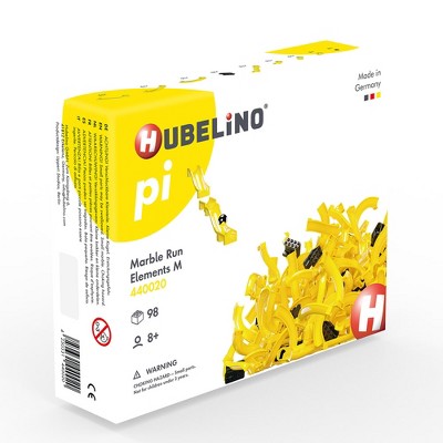 Hubelino Pi Advanced Marble Run - 98 Piece Run Elements