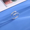 Turandoss S925 Sterling Silver Hug Ring for Women Teen Girls, Adjustable Ring Jewelry for Daughters Mom Sister Wife Friends - 4 of 4