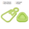 Unique Bargains Tent Clips Plastic Triangle Movable Snaps for Outdoor Camping Awning Banner Cover 10 Pcs - 4 of 4