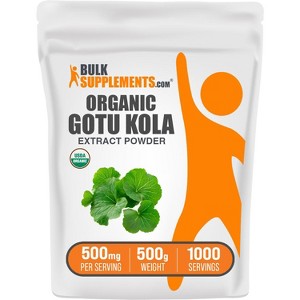 BulkSupplements Organic Gotu Kola Extract Powder - 1 of 4