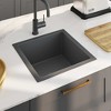 vidaXL Kitchen Sink with Strainer, Stainless Steel Top-Mount Sink, Fast Drainage, Anti-Corrosion - 2 of 4