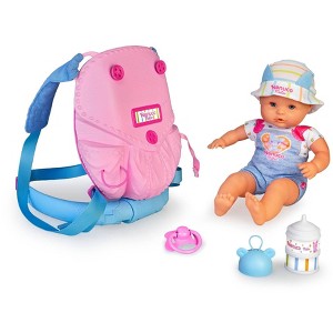 Nenuco On A Walk with Mateo Baby Doll with Baby Carrier - 1 of 4