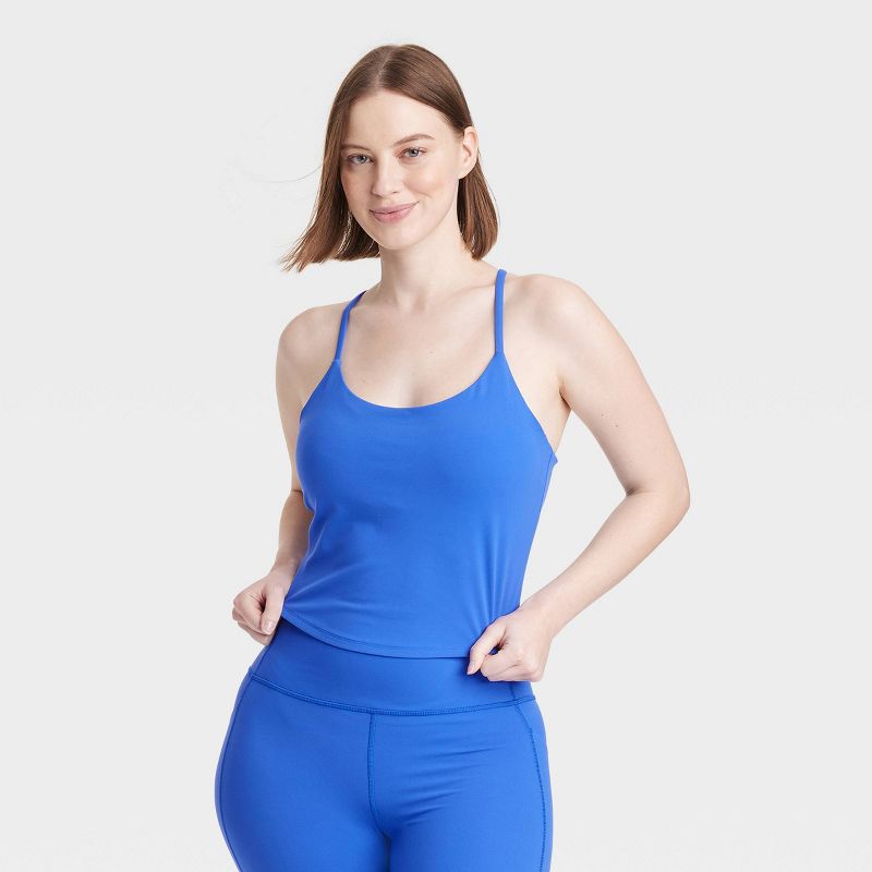 Women's Everyday Soft Cami Cropped Tank Top - All In Motion™, 3 of 6