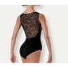 Girl Ladies Boat Neck Mesh Back Leotard Bodysuit - Bloch - 2 of 2