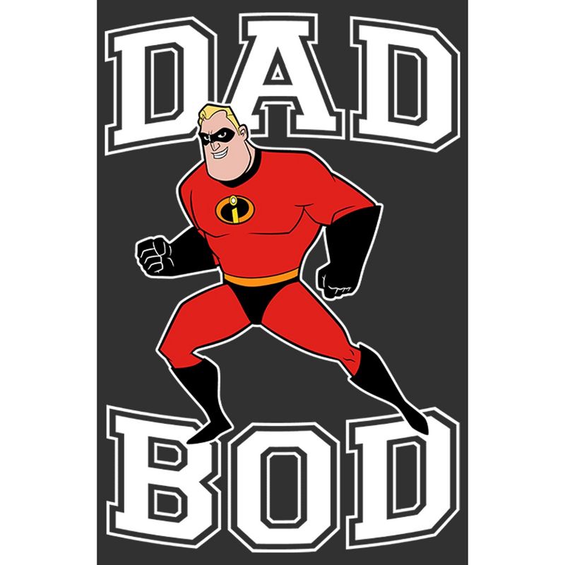 Men's The Incredibles Mr. Incredible Dad Bod T-Shirt, 2 of 6