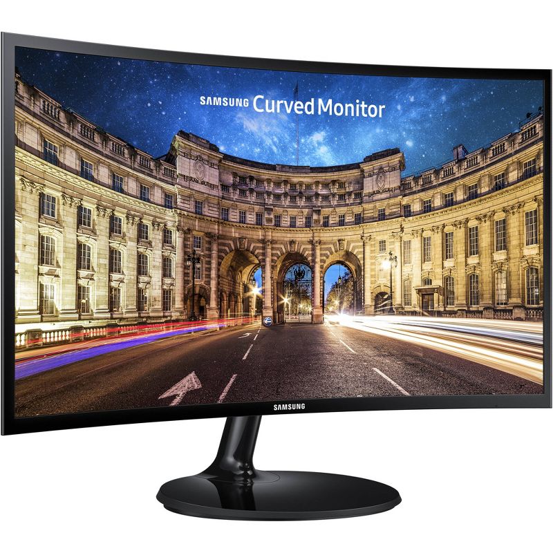 Samsung LC24F390FHNXZA-RB 24" 60HZ Curved Gaming FHD Monitor  - Certified Refurbished, 2 of 9