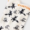 Women's "Hey Witches" Halloween Cozy Crew Socks - Hyde and EEK! Boutique™ Ivory/Black/Orange 4 - 10 - 3 of 3