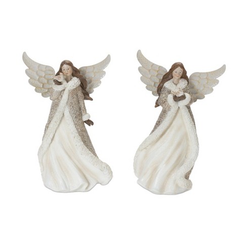 Melrose Winter Angel Figurine (Set of 2) - image 1 of 3