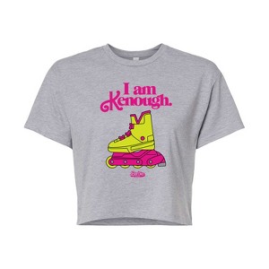 Women's - Barbie - I Am Kenough Rollerblades Cropped Graphic T-Shirt - 1 of 4