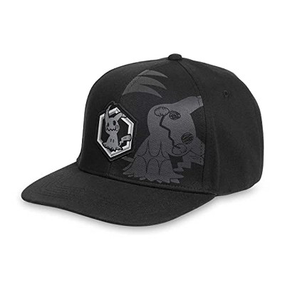 Pokemon Center Mimikyu Black Flat-Bill Hat (One Size-Adult)