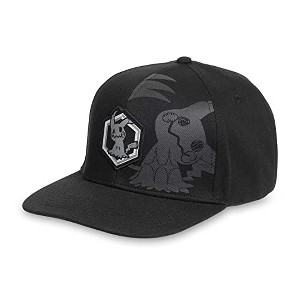 Pokemon Center Mimikyu Black Flat-Bill Hat (One Size-Adult) - 1 of 4