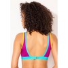 Swimsuits for All Shimmer Trim High-Neck Keyhole Bikini Top (Plus Sizes Available) - 3 of 4