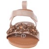 bebe Girl's Shoes - Infant Flats with Glitter and Rhinestone - Flats for Infants - 4 of 4