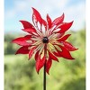Wind & Weather Red Leaf Metal Wind Spinner - 2 of 3