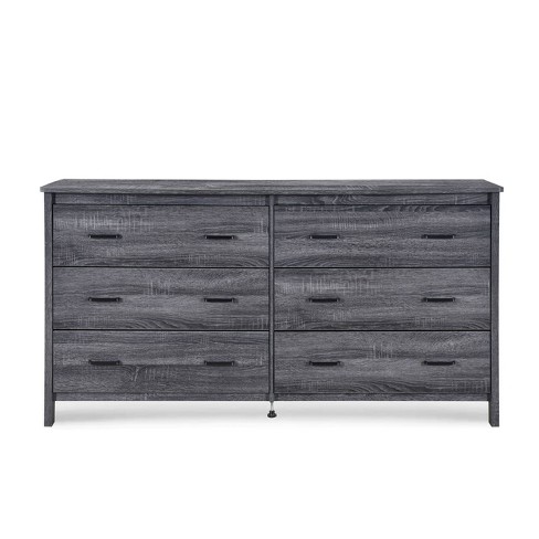 Olimont Contemporary 6 Drawer Dresser Christopher Knight Home