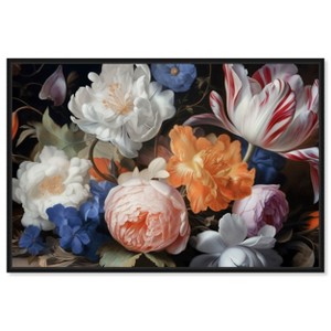 Art Remedy Floral of Gentle Elegance Elegant realistic Floral Wall Art Framed - 1 of 4