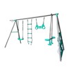 blackish green interesting four function swingset - 4 of 4