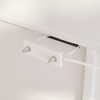 FUFU&GAGA White Baby changing table Storage cabinet Leather pulls Solid wood feet Large space Partitioned storage - 4 of 4