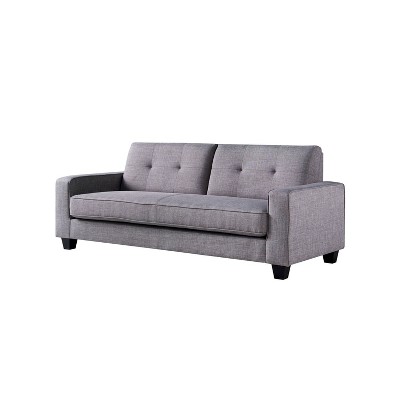 Turner Linen Sofa Gray - miBasics