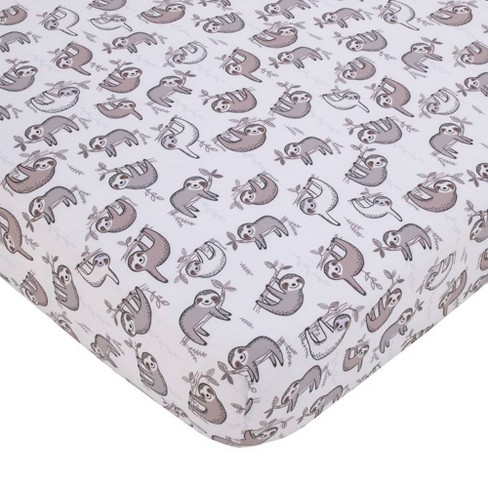 Sloth baby crib discount sheets