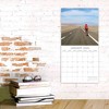 2026 Square Wall Calendar, Cycling, 16-Month Lifestyles Theme with 180 Reminder Stickers (30x30 cm) - 2 of 4