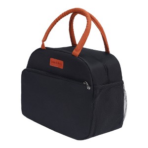 REGALWOVEN Oxford Insulated Large Capacity Storage Lunch Bags 10.6 x 6.3 x 9.1 Inches - 1 of 4