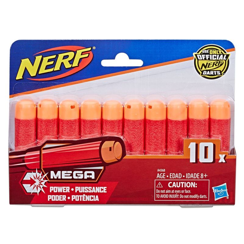 NERF N-Strike Mega Dart Refill Pack - 10ct, 1 of 4