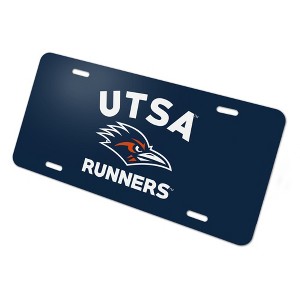 The University of Texas at San Antonio Roadrunners Logo Novelty Metal Vanity Tag License Plate - 1 of 4
