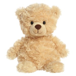 Aurora Medium Tummy Bear Snuggly Stuffed Animal Honey 12" - 1 of 4