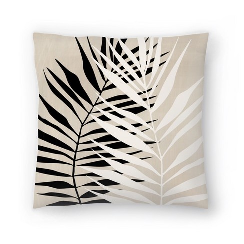 Palm leaf outlet cushion target