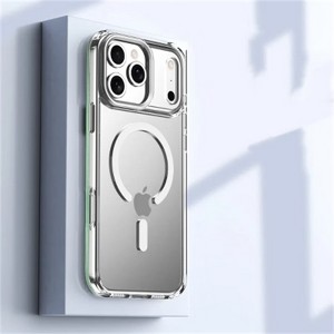 Clotth Skin-feel Magnetic Case for iPhone 17 Air - Transparent Anti-Fall Protective Case for Apple iPhone - 1 of 4